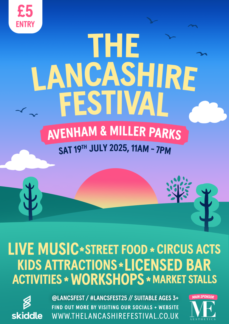 #LancsFest25 Official Flyer